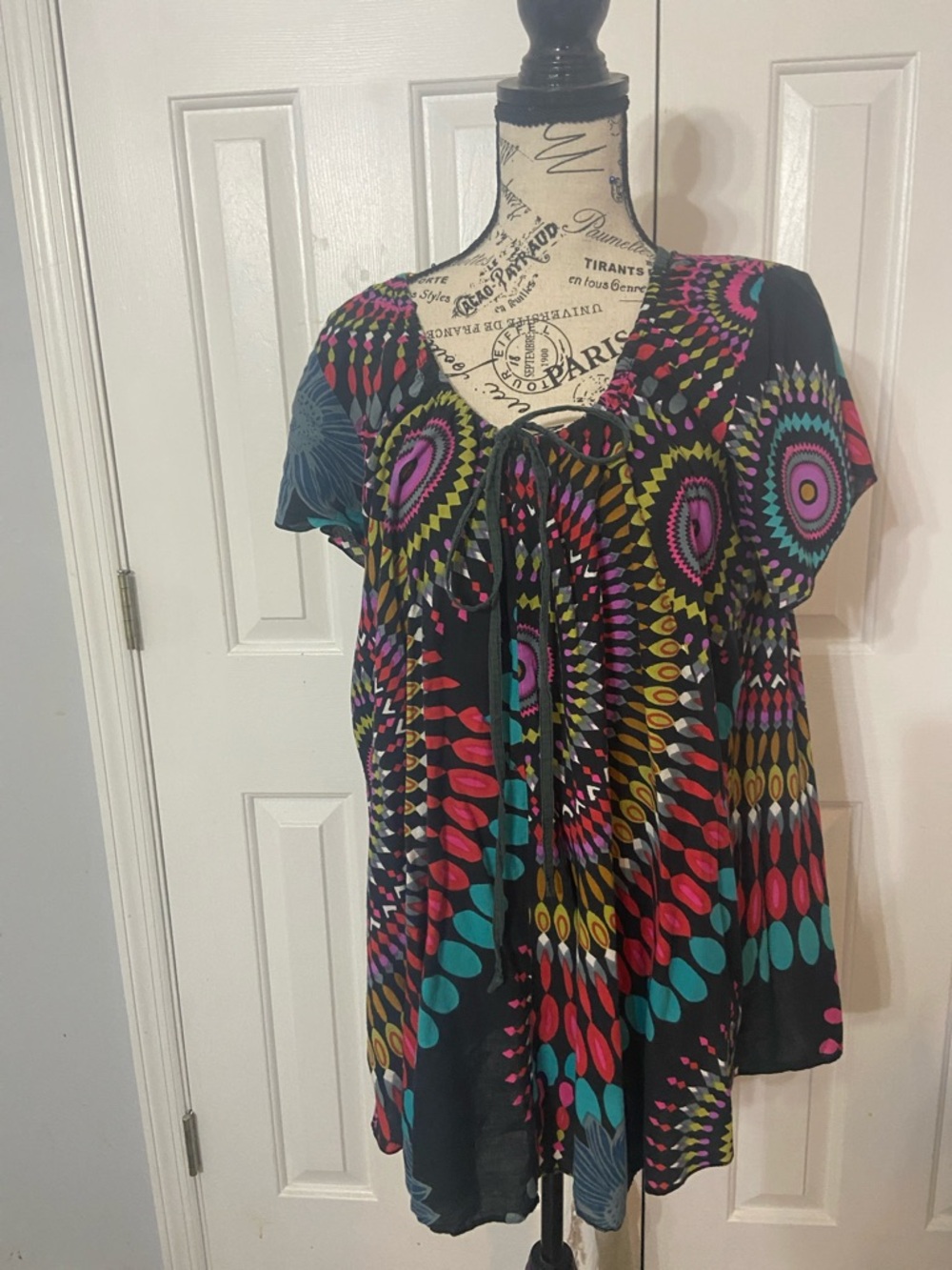 Cute colorful top